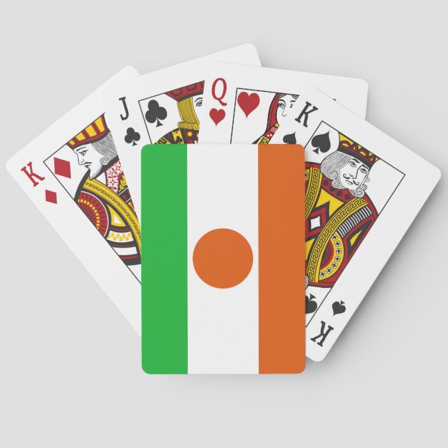 Niger Flag Playing Cards (Back)