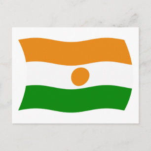 Niger Flag Postcard