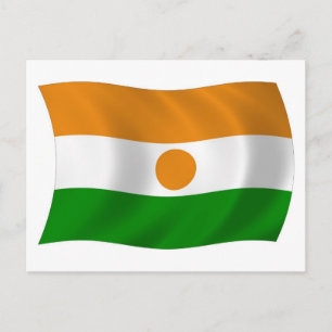 Niger Flag Postcard