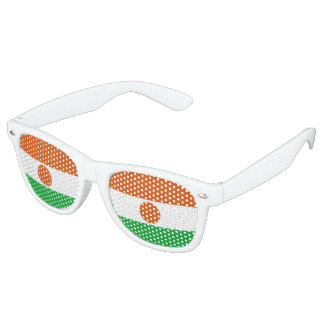 Niger Flag Retro Sunglasses