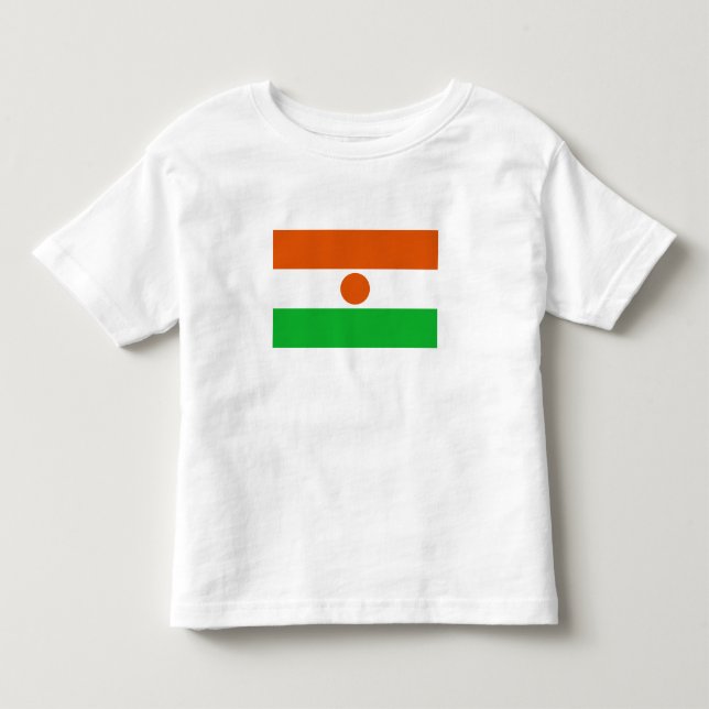 Niger Flag Toddler T-shirt (Front)