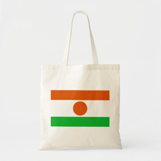 Niger Flag Tote Bag (Front)