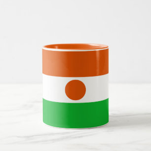 Niger Flag Two-Tone Coffee Mug