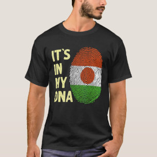 Niger In My Dna Nigerien Flag Team Nigeria T-Shirt