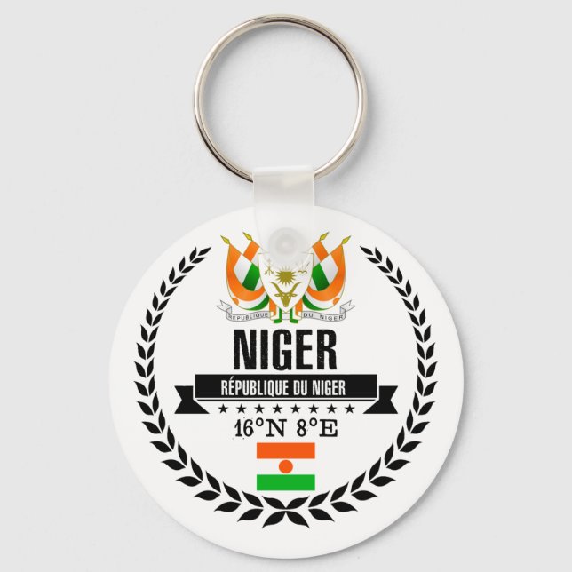 Niger Keychain (Front)