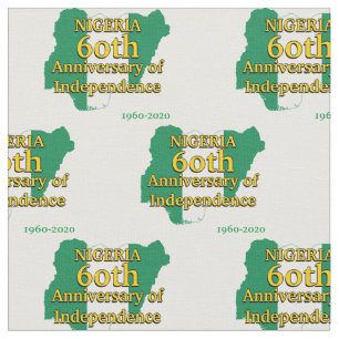 NIGERIA 60TH ANNIVERSARY INDEPENDENCE   Nigerian Fabric
