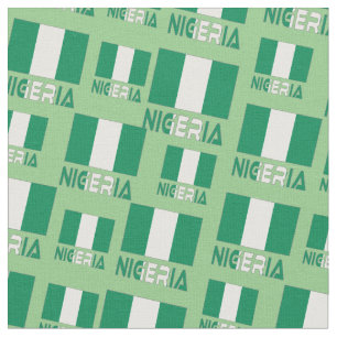 Nigeria and Nigerian Flag Fabric
