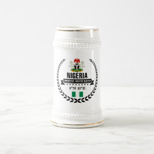 Nigeria Beer Stein