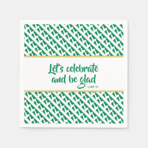 NIGERIA Christian Custom Celebration Party Paper Napkin