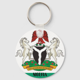 Nigeria_coa, NIGERIA Keychain