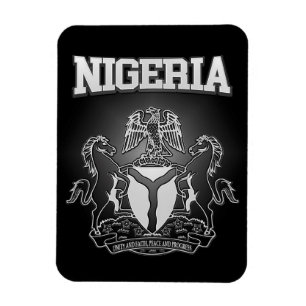 Nigeria Coat of Arms Magnet