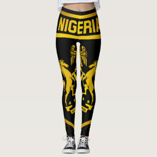 Nigeria Emblem Leggings