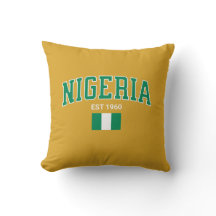 Nigeria Est. 1960 — Heritage Pillow