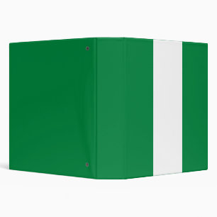 Nigeria flag binder