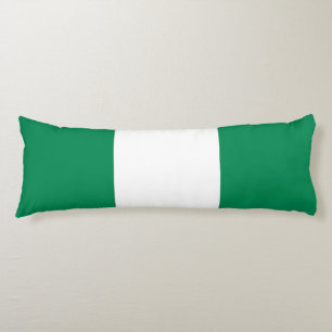 Nigeria Flag Body Pillow