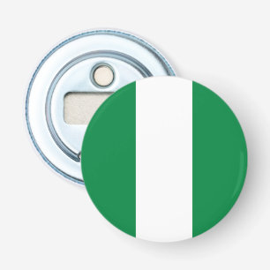 Nigeria flag bottle opener