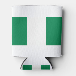 Nigeria Flag Can Cooler