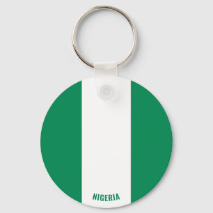 Nigeria Flag Charming Patriotic Keychain