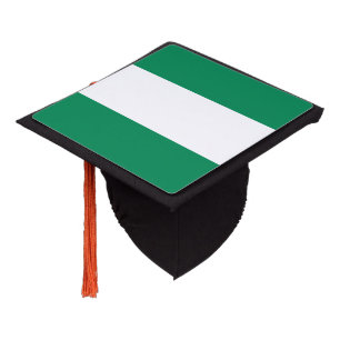 Nigeria Flag Graduation Cap Topper