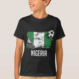 Nigeria Flag Jersey Nigerian Soccer Team Nigerian T-Shirt
