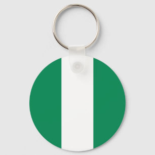 Nigeria Flag Keychain