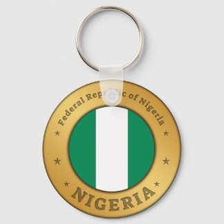 Nigeria Flag Keychain