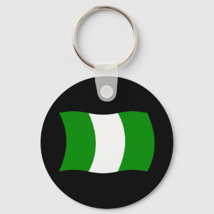 Nigeria Flag Keychain