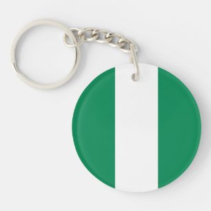 Nigeria Flag Keychain