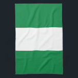 Nigeria flag kitchen towel<br><div class="desc">An ideal gift for all those who are patriotic of their country!</div>