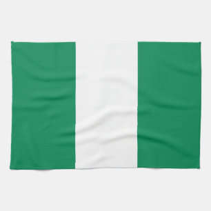 Nigeria Flag Kitchen Towel