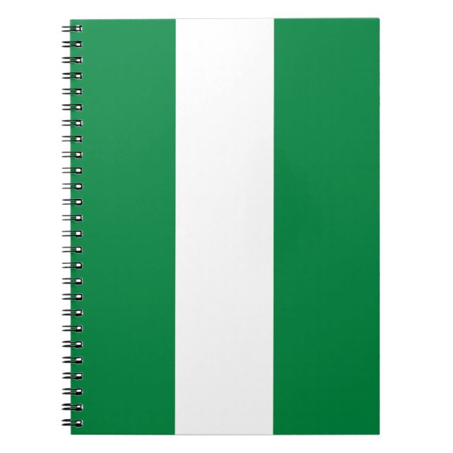 Nigeria flag notebook (Front)