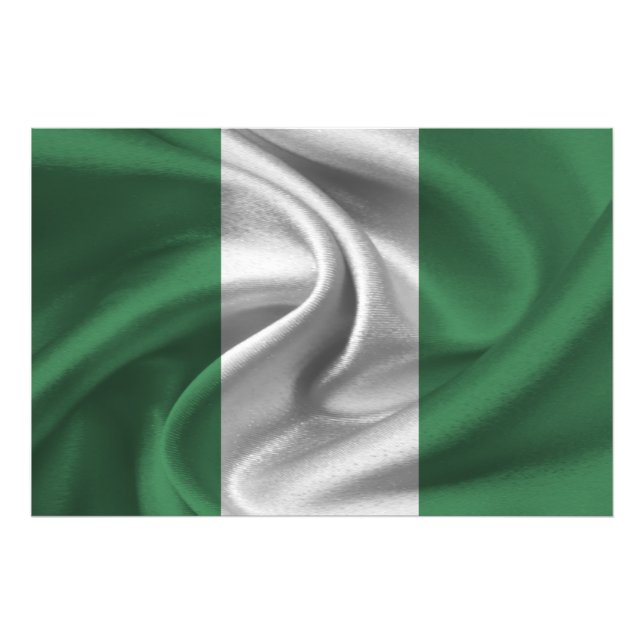 Nigeria Flag Photo Print (Front)