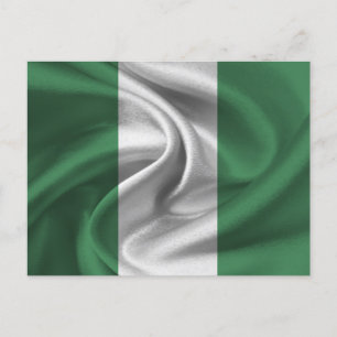 Nigeria Flag Postcard
