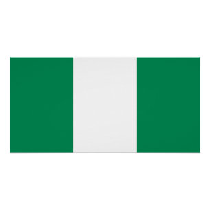 Nigeria Flag Poster