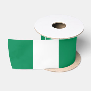 Nigeria Flag Satin Ribbon