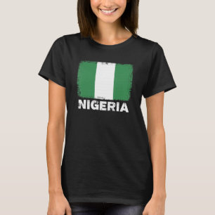 Nigeria Flag Support Nigerian People Women Men T-Shirt