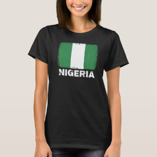 Nigeria Flag Support Nigerian People Women Men T-Shirt