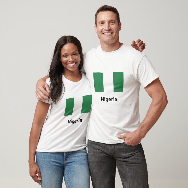 Nigeria Flag T-Shirt (Unisex)