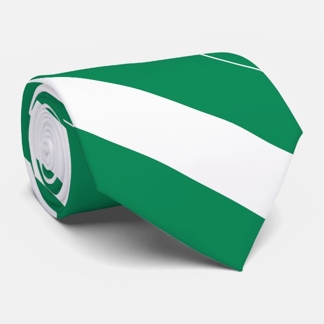 Nigeria Flag Tie (Rolled)