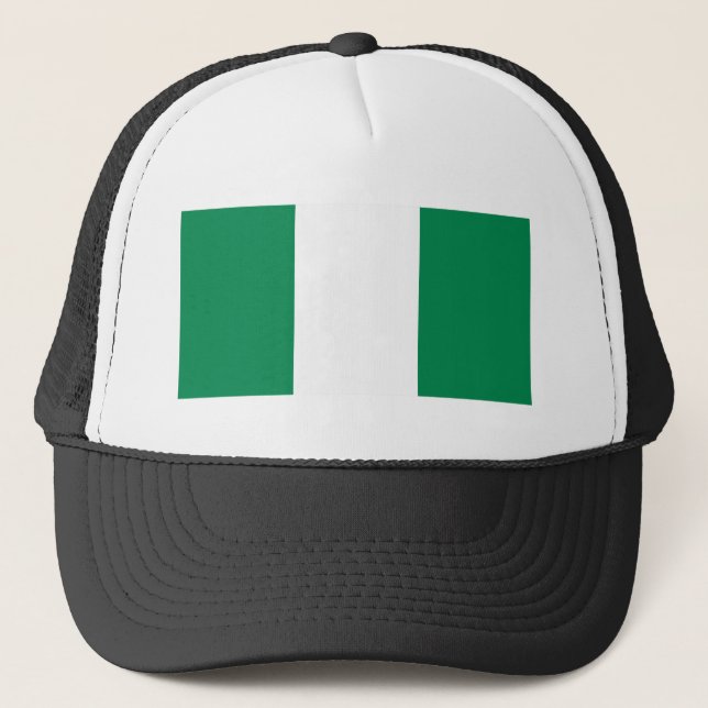Nigeria Flag Trucker Hat (Front)
