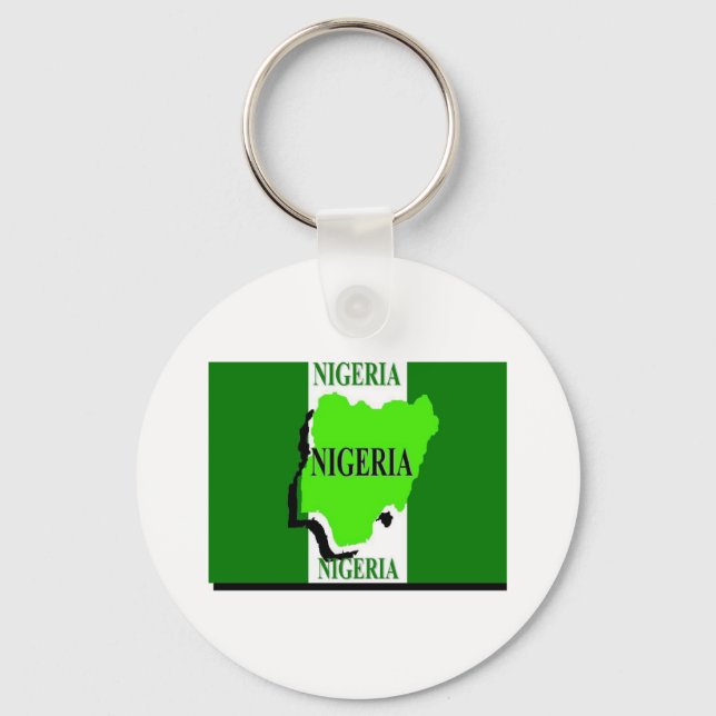Nigeria Keychain (Front)