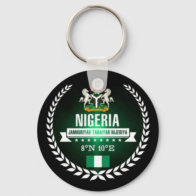Nigeria Keychain (Front)