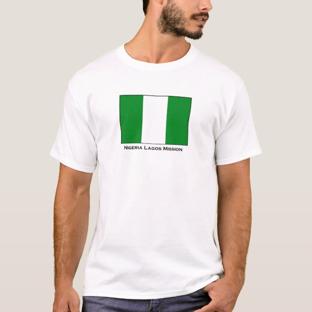 Nigeria Lagos LDS Mission T-Shirt (Front)