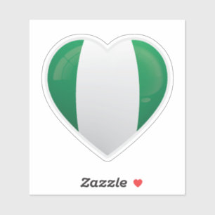 Nigeria Love Flag