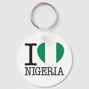 Nigeria Love v2 Keychain