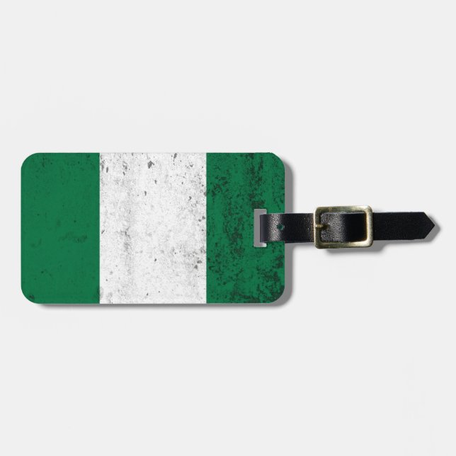 Nigeria Luggage Tag (Front Horizontal)