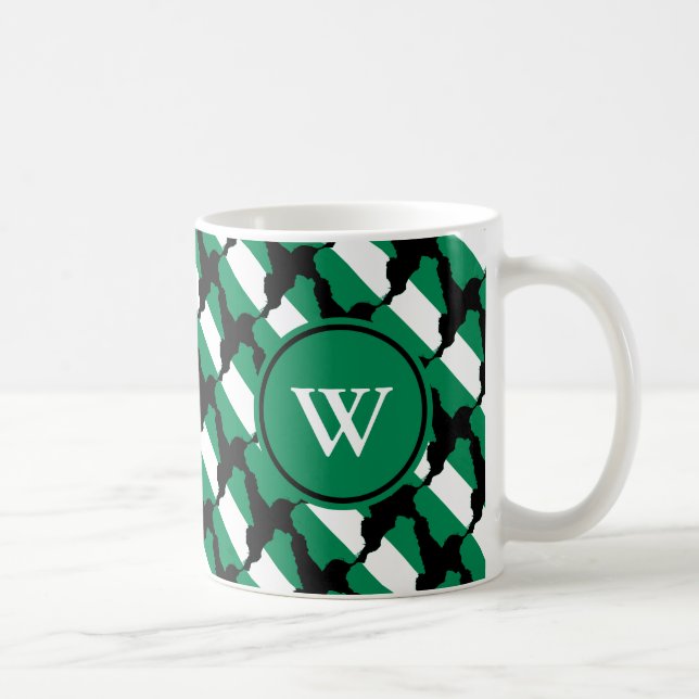 NIGERIA NAIJA Blessed Nation Monogram Christian Coffee Mug (Right)