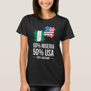 Nigeria Pride Nigerian African American Nigerian R T-Shirt