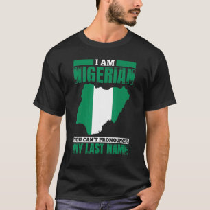 Nigeria Pride Nigerian African American Nigerian R T-Shirt