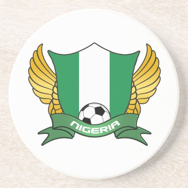 Nigeria Soccer Coasters (Front)
